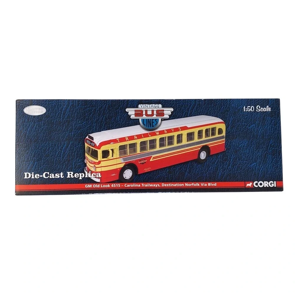 2006 Corgi Classics GM Old Look 4515 Carolina Trailways Destination Norfolk 1:50